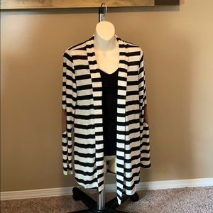 Open front cardigan